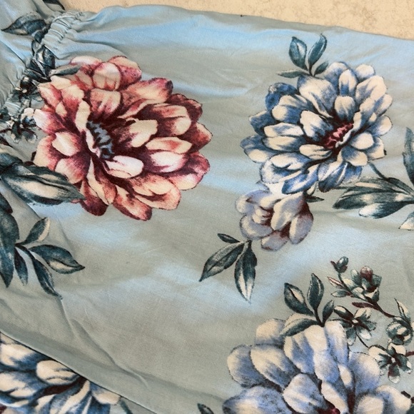 Show Me Your Mumu Riri Romper Womens Size Small Wildflower Breeze Floral Ruffle - Picture 12 of 14